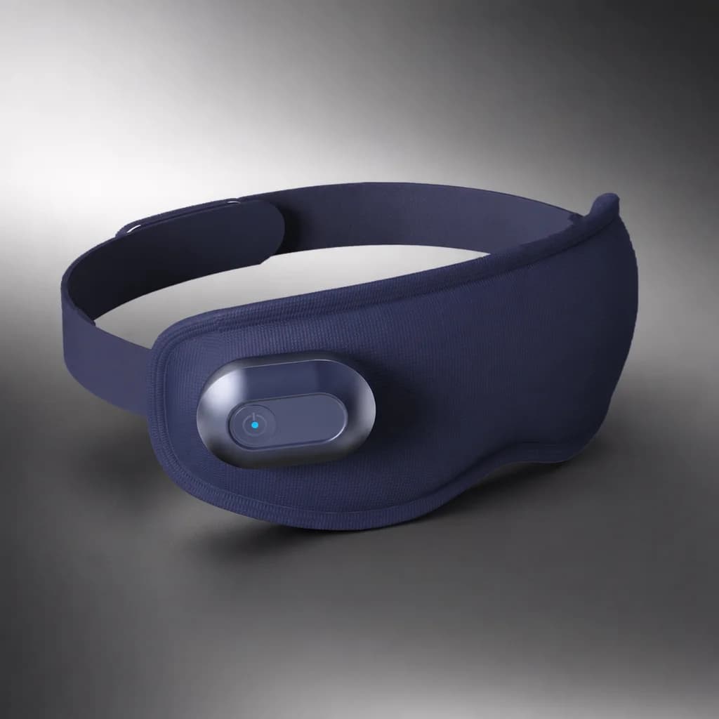 The Velori Nocturne — premium heated-compression eye mask.